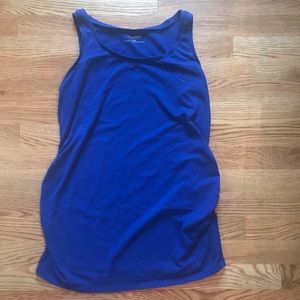 Motherhood Maternity Cobalt Blue Tank